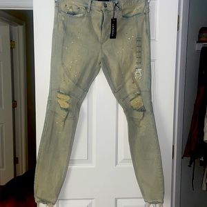 Stacked Skinny jeans #PacSun